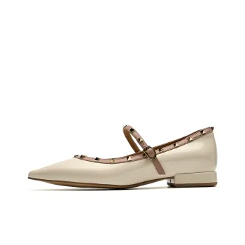 EBLAN Casual Single Shoes Women's Ecru
