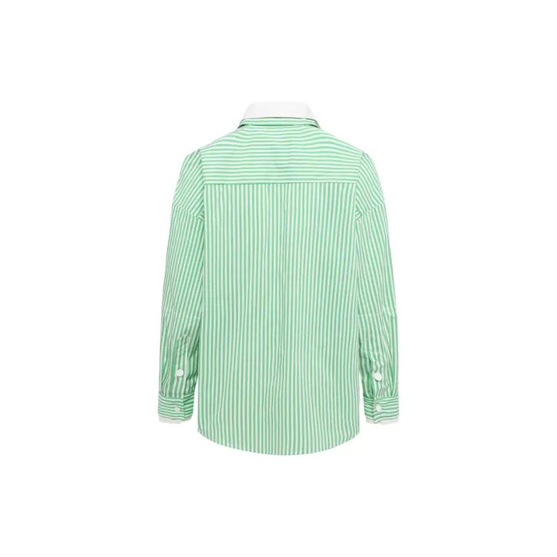 JAC FLEURANT Shirt Women's Green-1