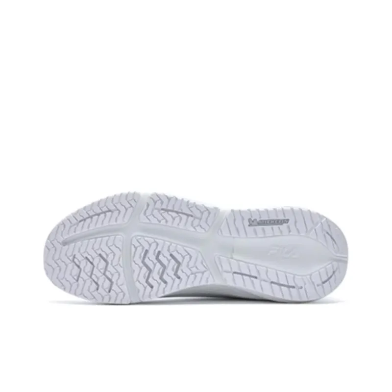FILA Spd Panther2 Lea Anti Slip Wear Resistant Low Top Casual Shoes Men's White-5