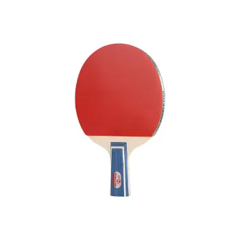 DOUBLEFISH Ping Pong Paddles Kids' All Wood Black Red