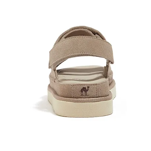 CAMEL Beach Sandals Women's Black/Brown/Gray-4