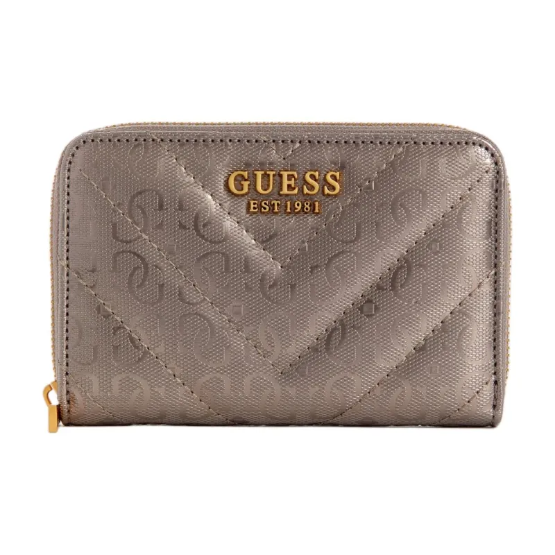 GUESS Artificial Leather Wallet Medium Size Women's Metallic-0