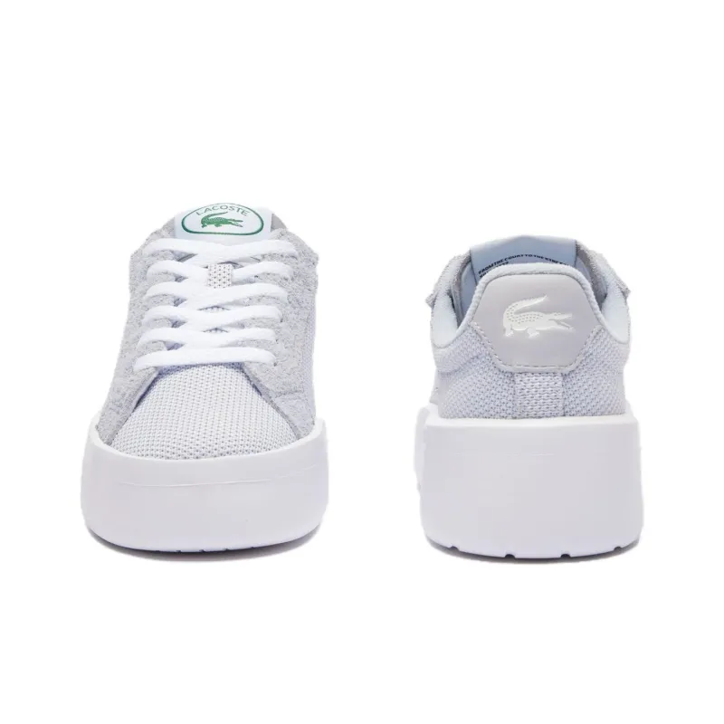 LACOSTE Carnaby Low Top Skateboard Shoes Women's Light Blue-4