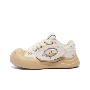 Pokemon x Ocai Low Top Smile Open Ended Smile Unisex Eevee Canvas Shoes