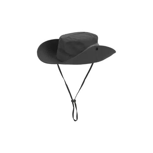 PEAK Polyester Bucket Hats Unisex Gray/Yellow/Pink