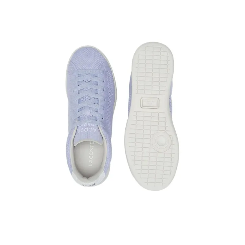 LACOSTE Low Top Skateboard Shoes Women's Light Purple-4
