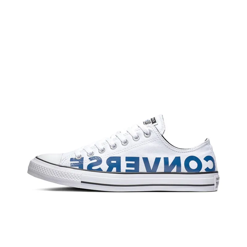 Converse Chuck Taylor All Star Ox Sneakers White/Blue-0