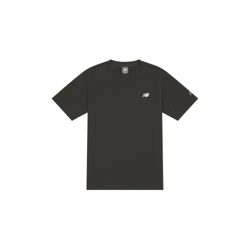 New Balance T-Shirts Unisex Charcoal Gray