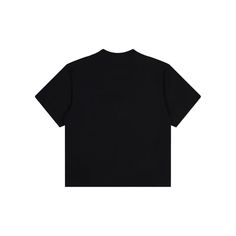 PASET T Shirts Unisex Black-1
