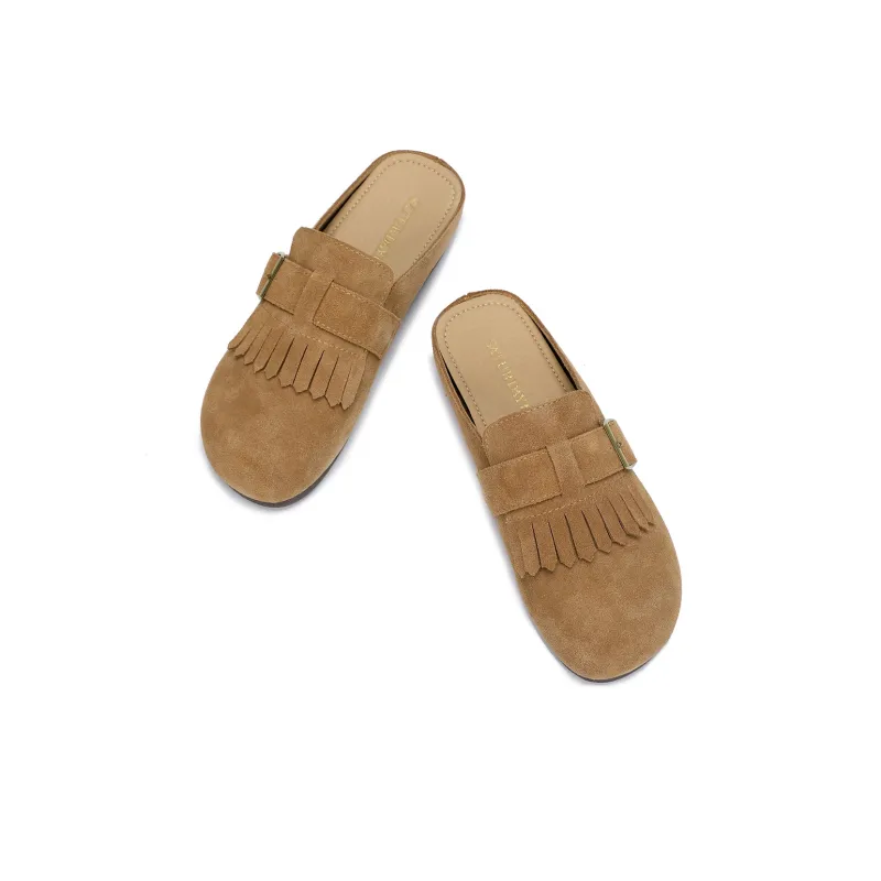 SATURDAY MODE Wrap-toe Slippers Women's-4