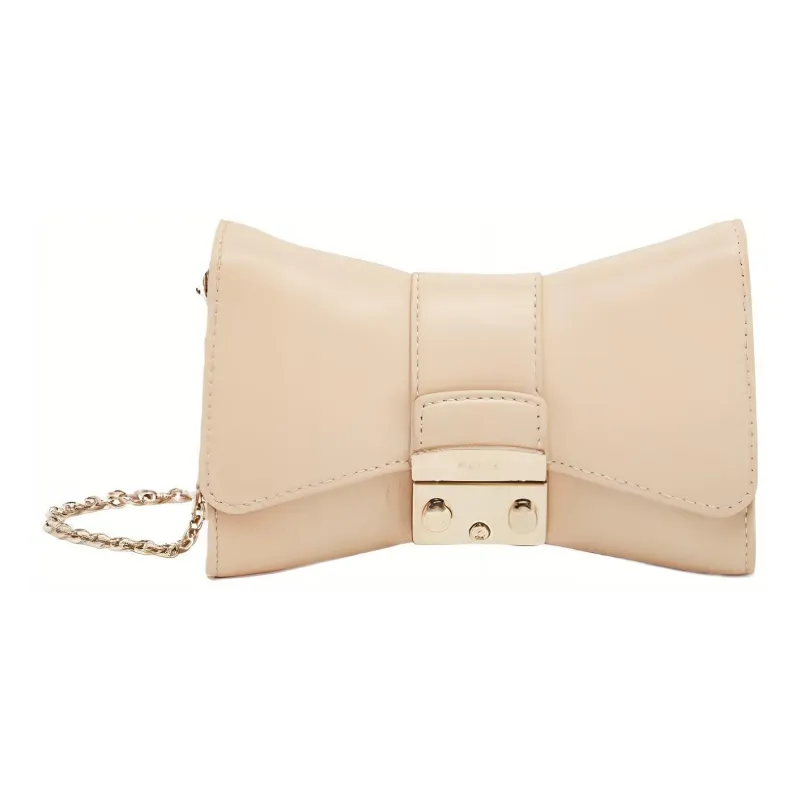 Furla Metropolis Collection Leather Crossbody Bag Shoulder Bag Mini Women's Light Pink-0