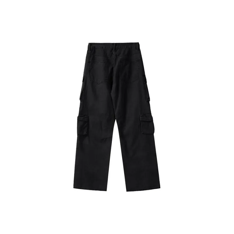 F.K.V.A Casual Pants Unisex Army Green-12