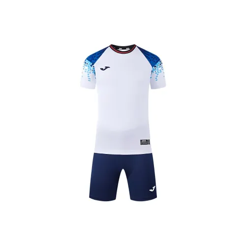 Joma Soccer Jersey Sets Unisex White/Blue