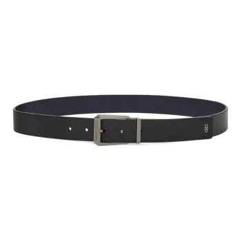 Ferragamo Logo engraved Reversible Leather Belt