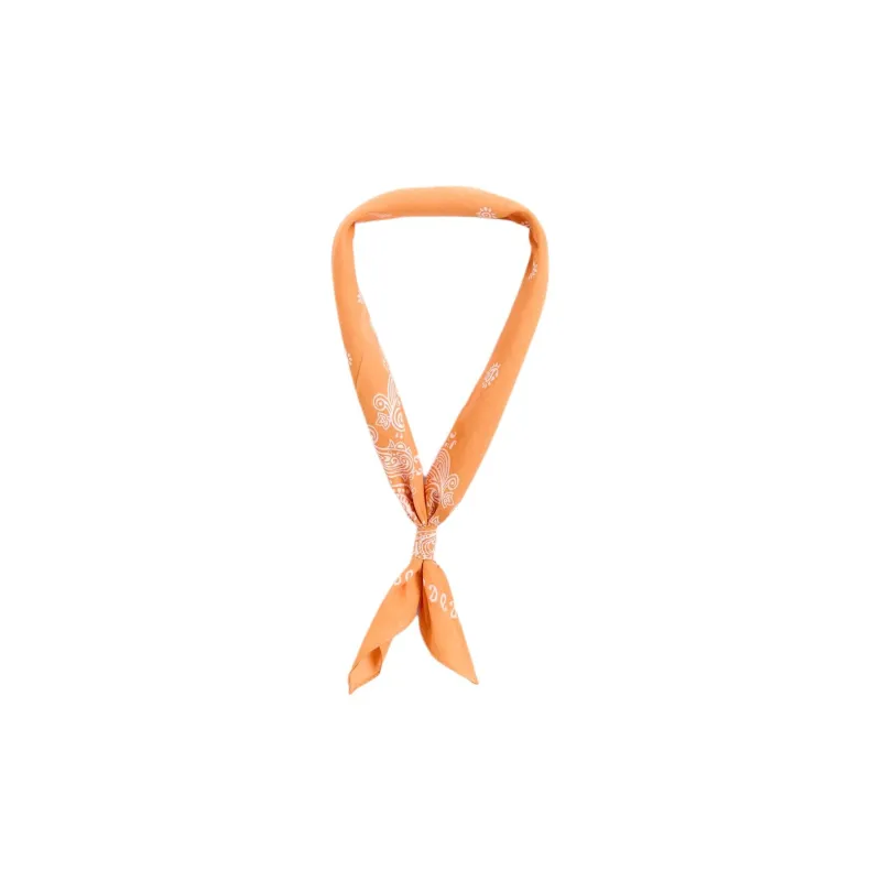 ZARA Cotton Headwraps Men's Solid Color Orange-1