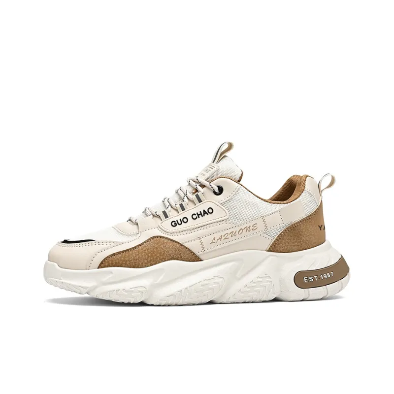 Yalu Lightweight Height Increasing Low Top Chunky Sneakers Men's-8