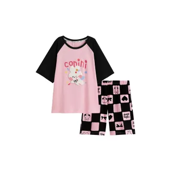FENTENG x LINE FRIENDS Pajama Set Women's Candy Pink