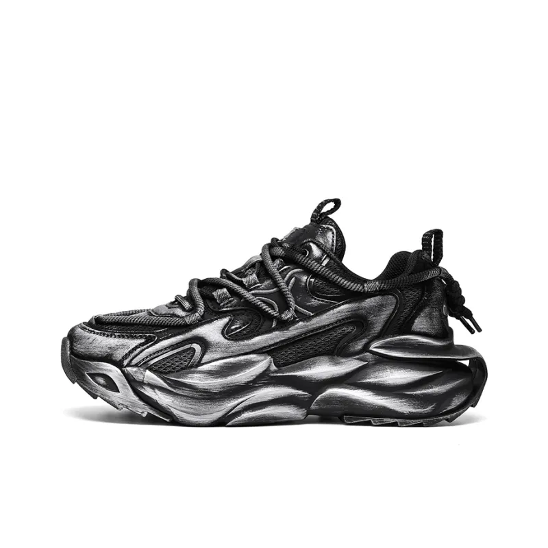 Vxv Structure Series 2.0 Anti-Slip Wear-Resistant Low-Top Chunky Sneakers Unisex-0