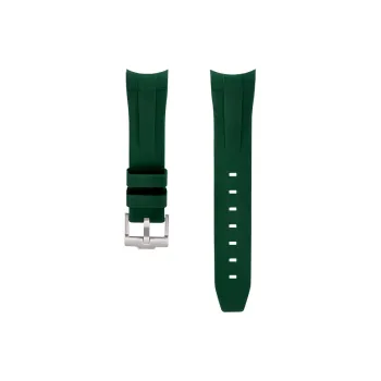 VAGENARI Watch Bands Rubber Strap Compatibility Rolex Constant-Motion 39mm 114300 Pin Buckle Style Unisex