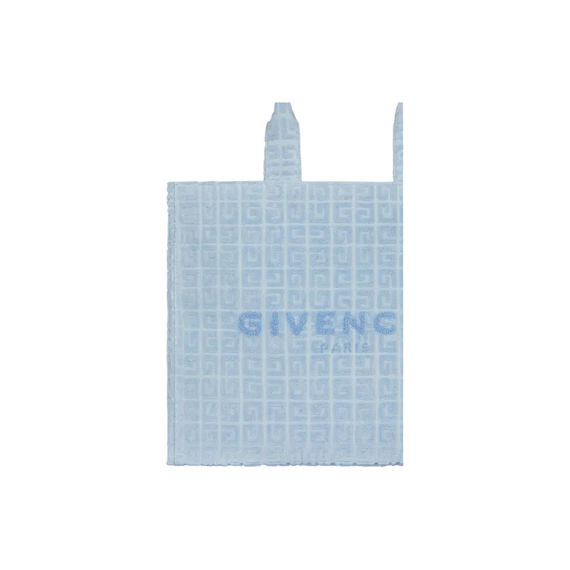 GIVENCHY G-Tote Fabric Tote Bag Shopping Bag Handbag Medium Size Women's Sky Blue-3