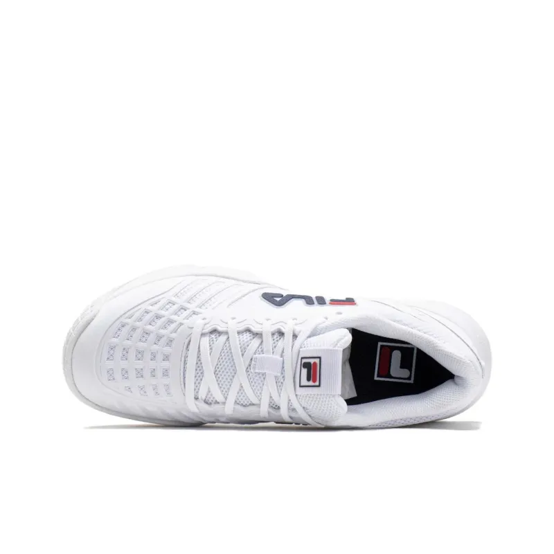 FILA Anti-Slip Wear-Resistant Low-Top Tennis Shoes Women's White-2