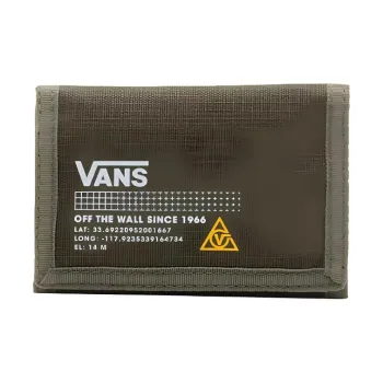 Vans Nylon Fabric Coin Purse Wallet Unisex Army Green