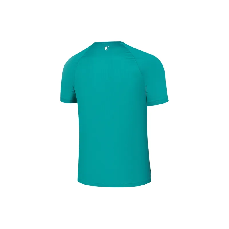 QIAODAN T Shirt Unisex Waterhole Green-1