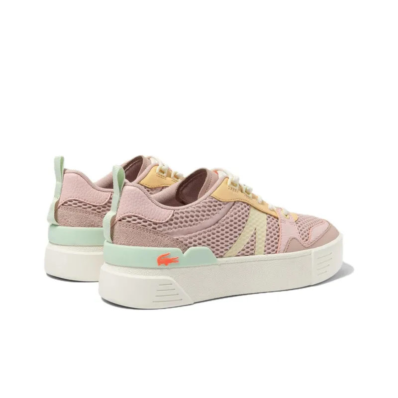 LACOSTE L002 Low Top Skateboard Shoes Women's Pink-2