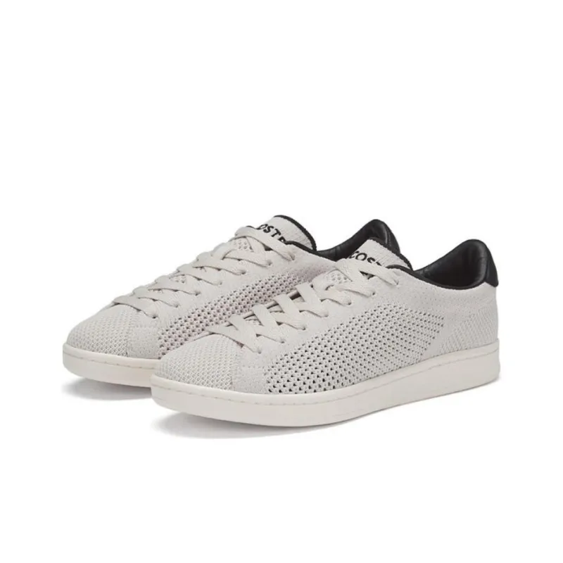 LACOSTE Low Top Skateboard Shoes Women's Ecru-2