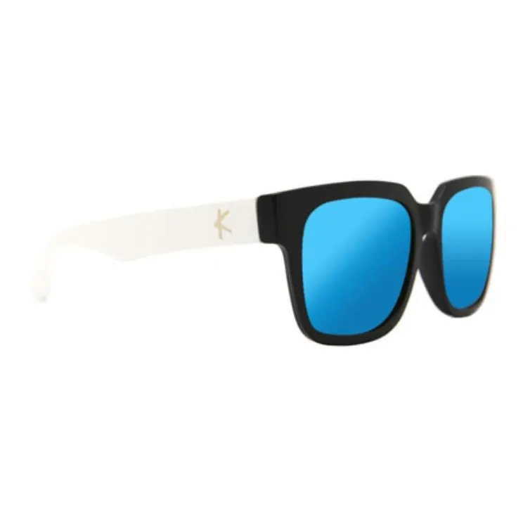 KESSLER TR90 Round Sunglasses Unisex Black-2