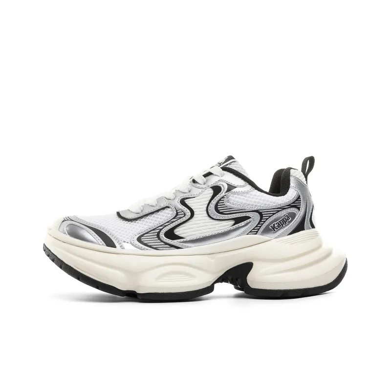 Kappa Low Top Chunky Sneakers Women's Classic White-0