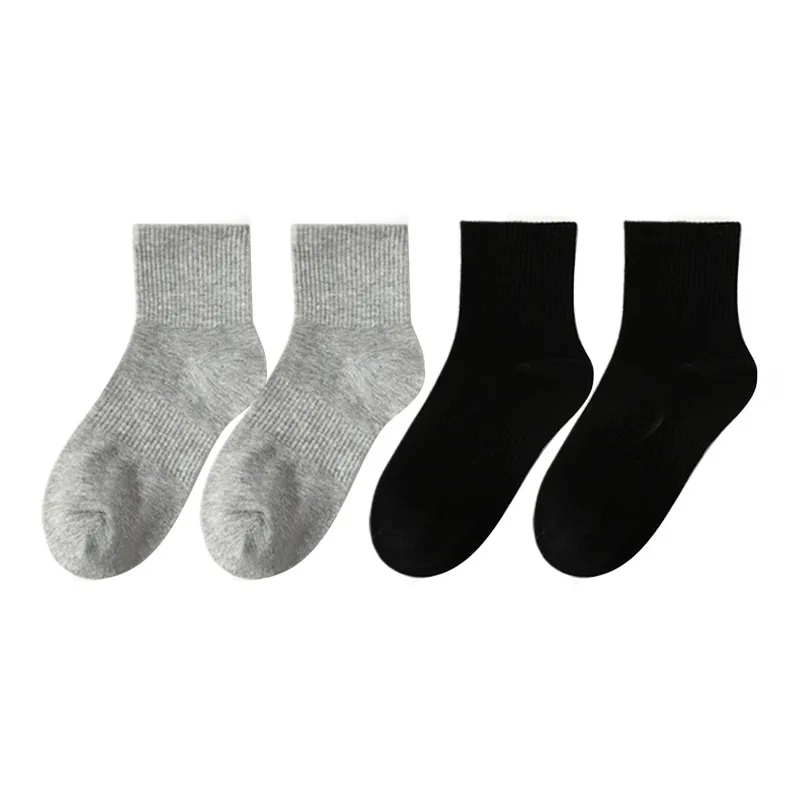 XXLLG Mid Calf Socks Unisex 4 Pack-6