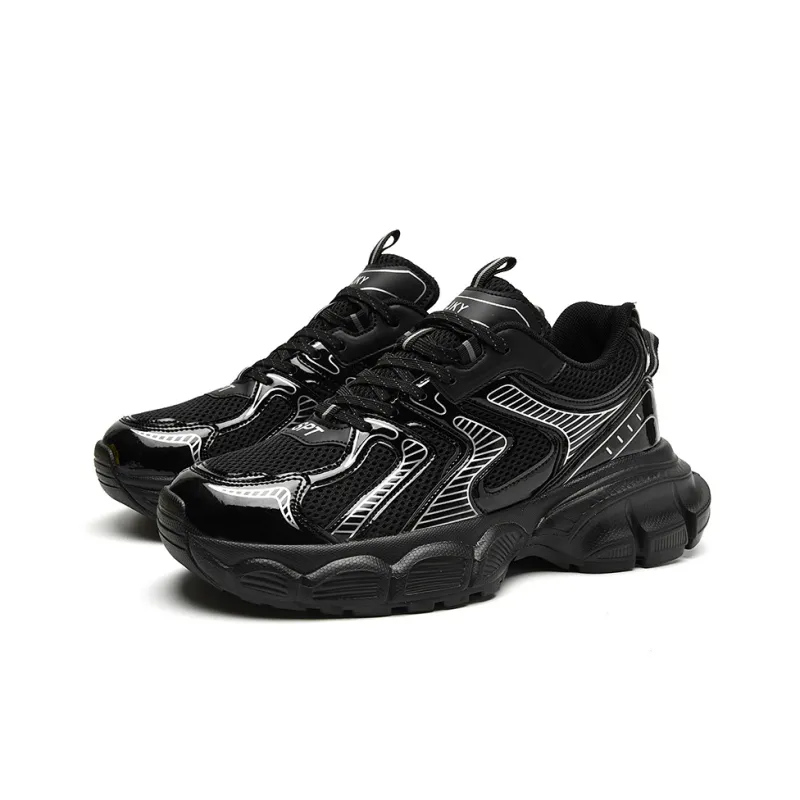 12345 Anti-Slip Wear-Resistant Breathable Height Increasing Low-Top Chunky Sneakers Men's-2