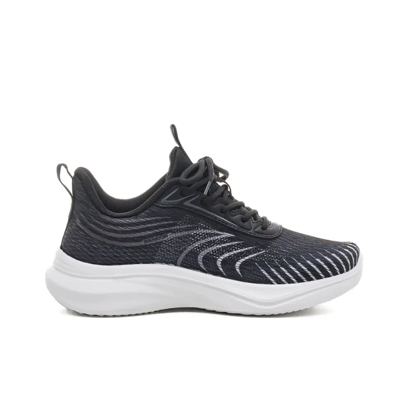 Warrior Non-slip Lightweight Low-Top Casual Shoes Women's Black-1