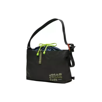 The MAD HATcher Polyester Messenger Bag Shoulder Bag Large Size Unisex