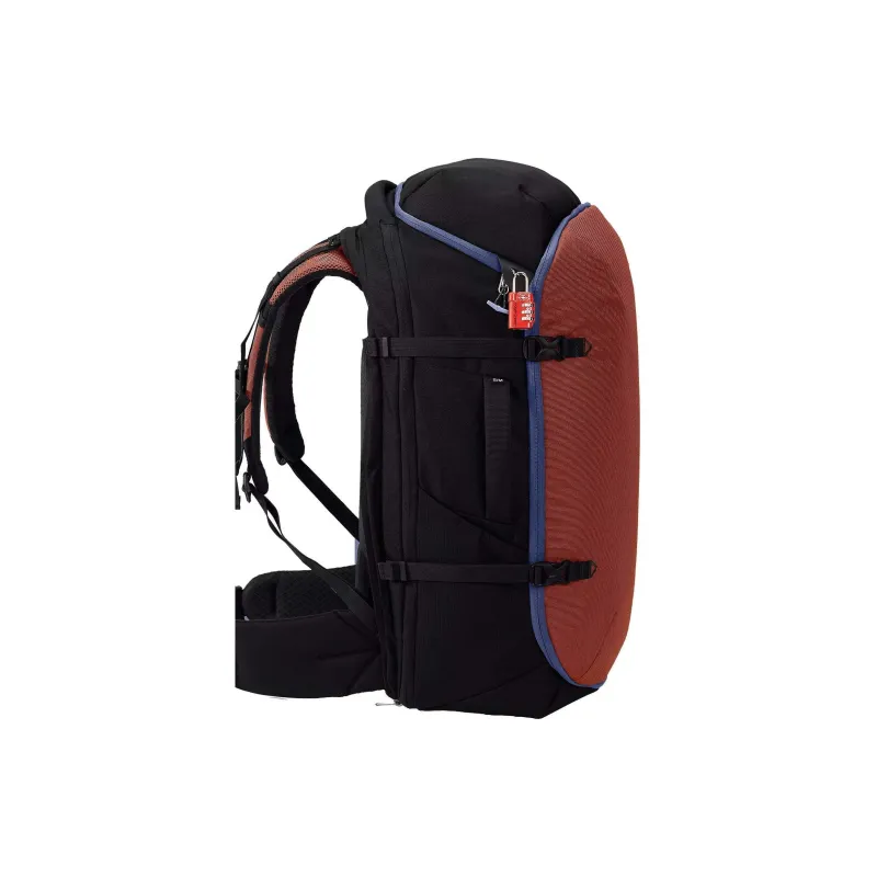 EAGLE CREEK Recycled Polyester Mountaineering Bag Backpack Unisex Red & Black-3