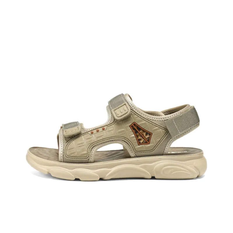 G.N.SHIJIA Beach Sandals Men Black/Khaki-10