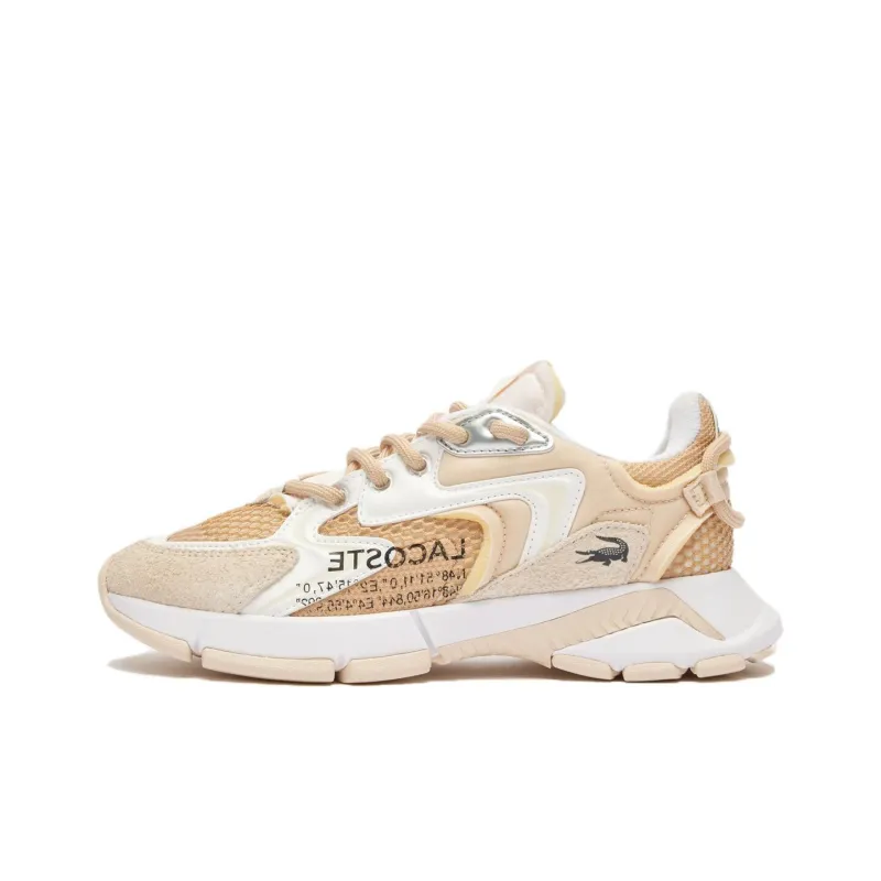 LACOSTE L003 Neo Low-Top Casual Shoes Women's Light Brown-0