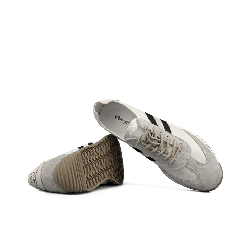 LOHAN·SIR Lightweight Breathable Moisture-Wicking Low-Top Skateboard Shoes Men's-8