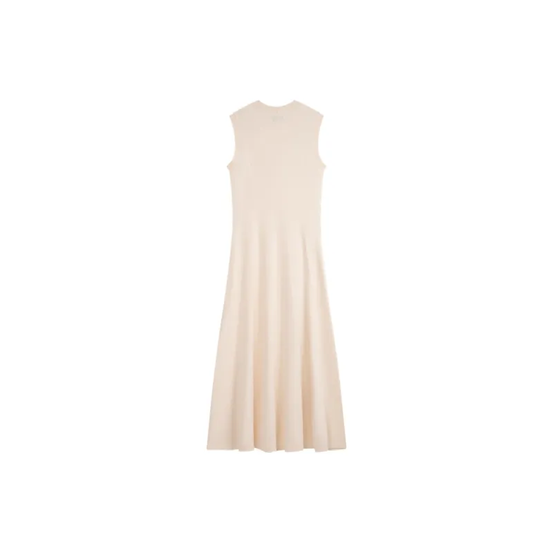 CALVIN KLEIN Sleeveless Dress Women's Oat White-1