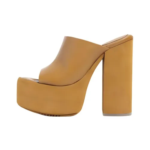 Paloma Barceló Slip-Resistant Slide Slippers Women's Yellow