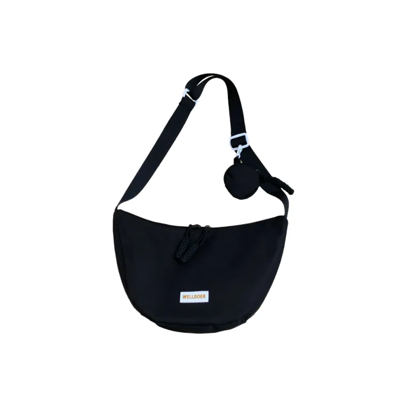 Alcohol Dragon Polyester Crossbody Bag, Shoulder Bag Unisex Black/Pink/Yellow/Ecru-10