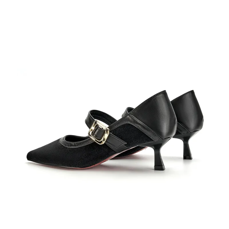 EBLAN High Heels Women's Black-2