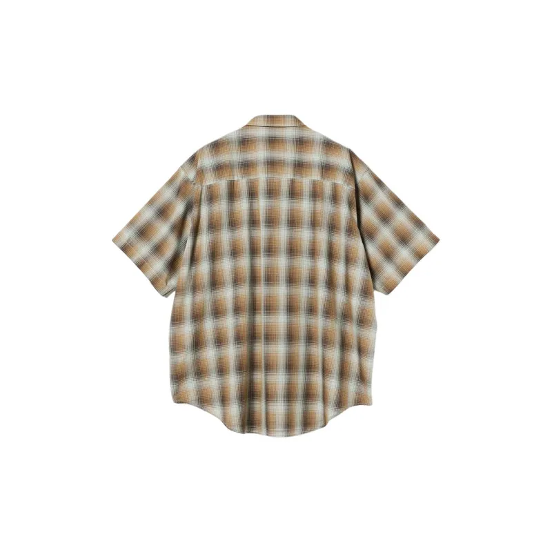 Beams Shirts Men Brown-1