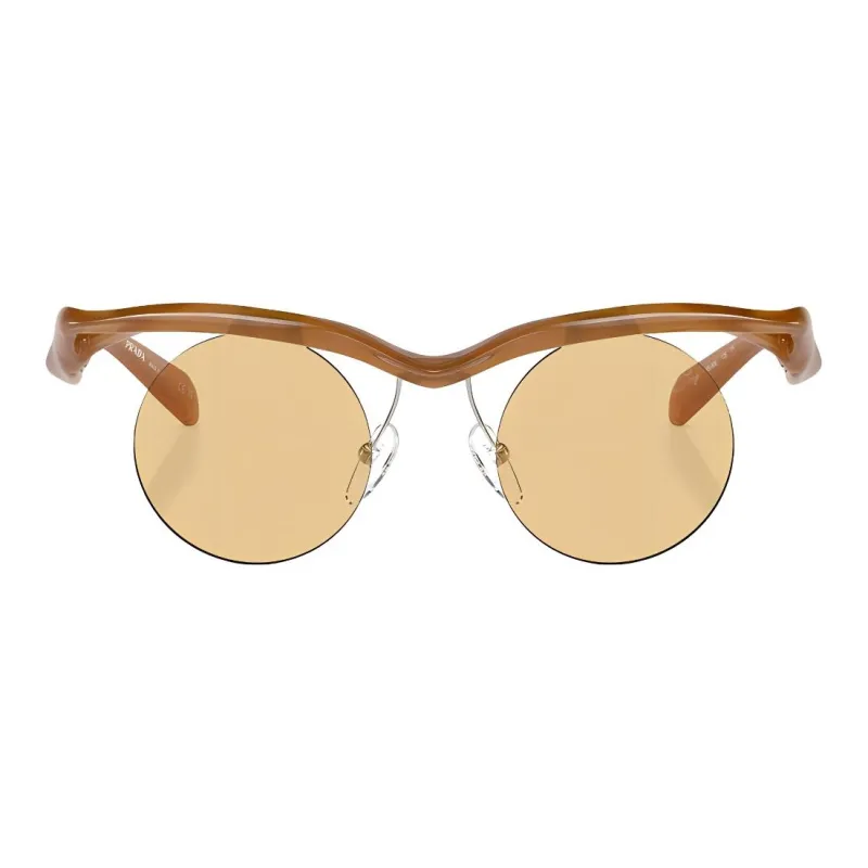 PRADA Round Frame Sunglasses-1