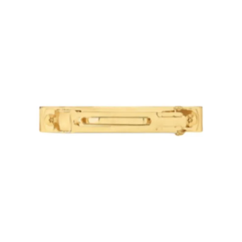 LOUIS VUITTON Metal Hair Clips Unisex Pink-2