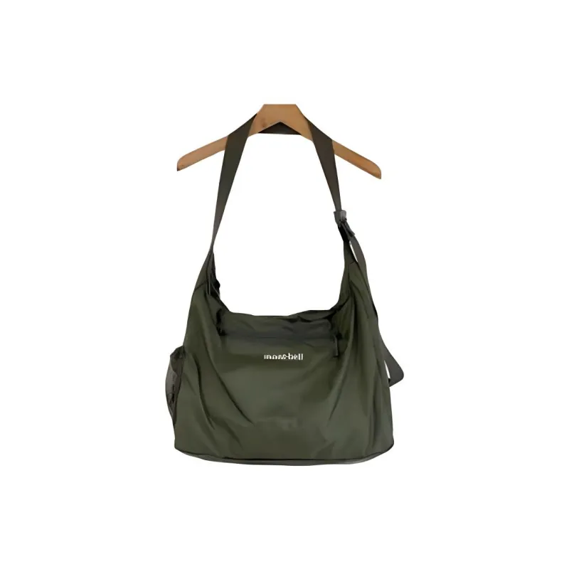 MONTBELL Nylon Shoulder Bag Unisex Khaki Green-3