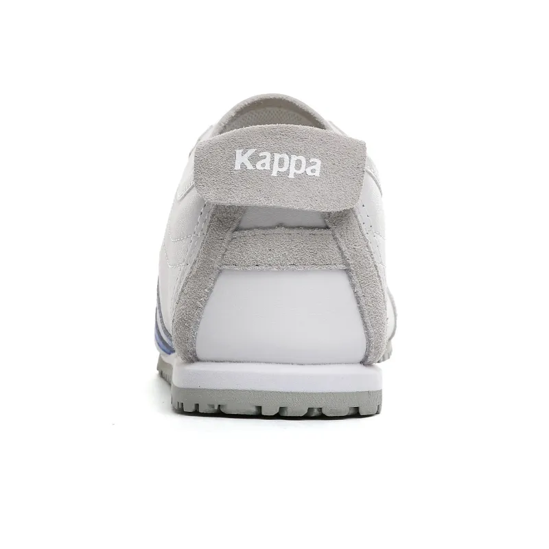 Kappa Anti-Slip Wear-Resistant Low-Top Training Running Shoes Women's White Blue-4