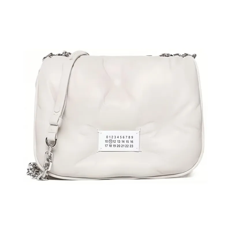 Maison Margiela Glam Slam Quilted Padded Messenger Bag-0