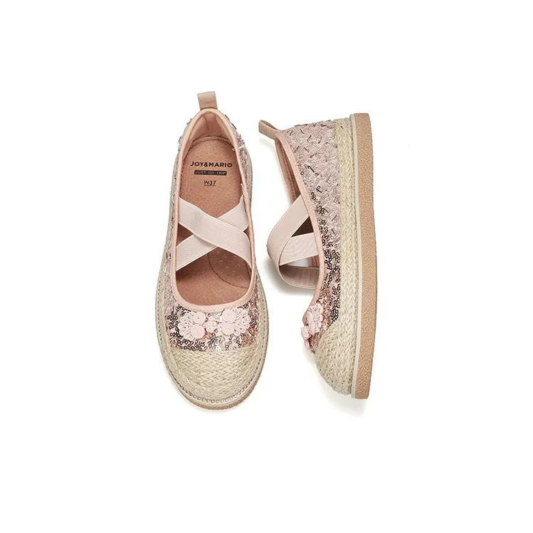 Joy&Mario Espadrilles Women's Black/Gold/Champagne-21